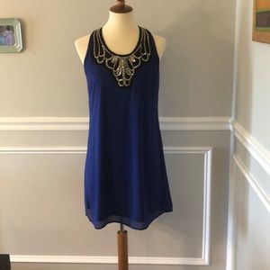 Cute royal blue dress